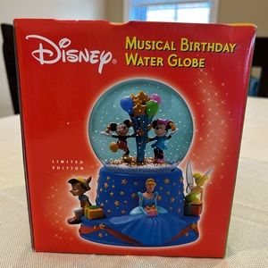 🎶Hallmark Disney Musical Birthday Water Globe